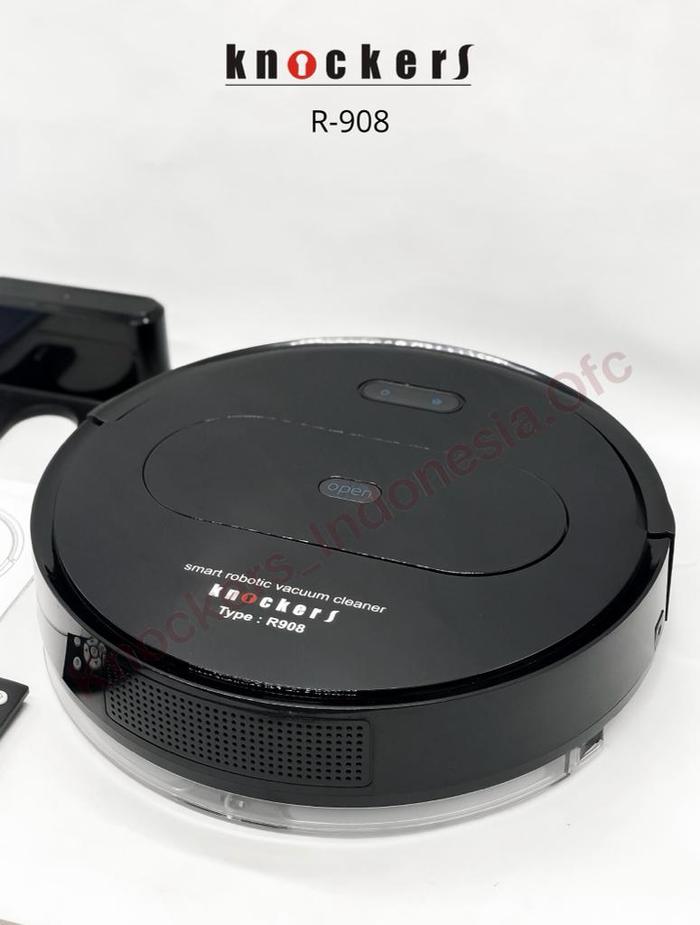 Gambar INTELLIGENT SWEEPING ROBOT / SMART ROBOT VACUUM CLEANER R908 KNOCKERS - Hitam dari Knockers Official Store undefined Tokopedia