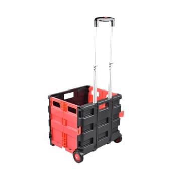 Gambar KRISBOW 25 kg Troli / Trolley / Dorongan Lipat Barang Galon dll - Bi - Merah dari Merdeka 17 Shop_NEW undefined Tokopedia