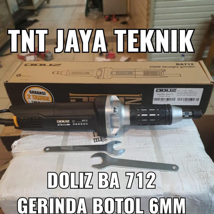 Gambar MESIN GERINDA BOTOL 6MM DOLIZ BA712 / DIE GRINDER THUNER DOLIZ BA 712 dari TNT JAYA TEKNIK undefined Tokopedia