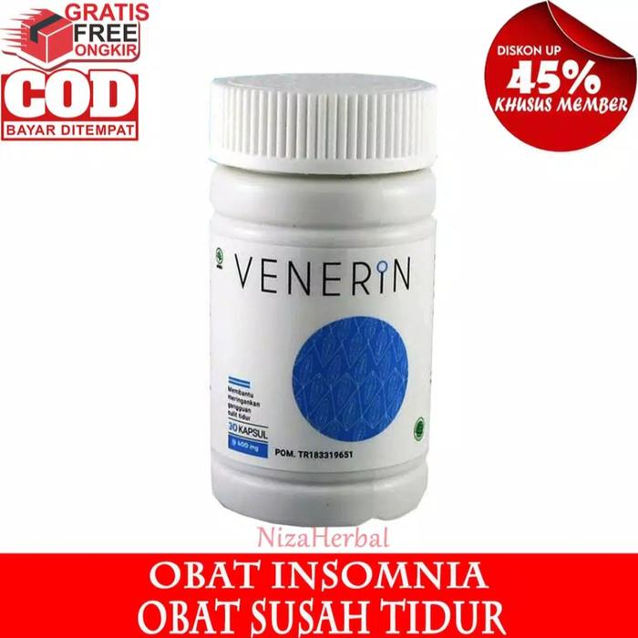 Jual Venerin Obat Insomnia Obat Susah Tidur Obat Depresi Kab Grobogan Herbal Nasa Hc Tokopedia