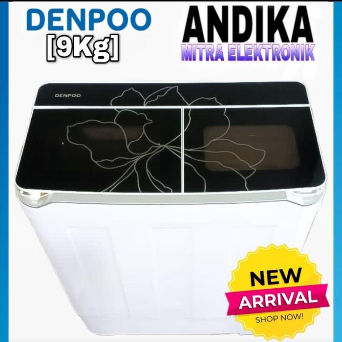 Jual Mesin Cuci 2 TABUNG Denpoo DW 9292 [9 KG] TEMPRED GLASS - Kota Bandung  - ANDIKA MITRA ELEKTRONIK BANDUNG | Tokopedia