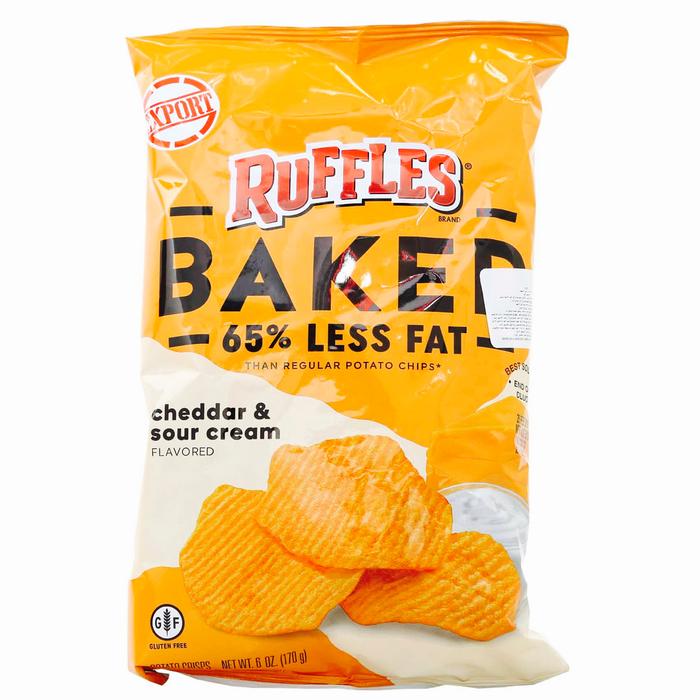 Jual Ruffles Baked Cheddar Sour Cream Potato Chips Keripik Kentang Usa Snac - Kota Surabaya - Earth Apothecary Tokopedia