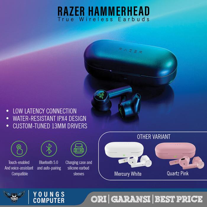 Jual RAZER HAMMERHEAD TWS TRUE WIRELESS 