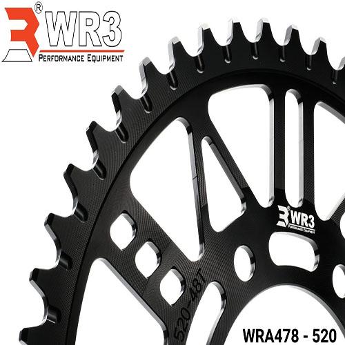 Gambar Gear Racing Belakang WR3 WRA478 - 520 ZX25R Uk 50 - Hitam dari WR3 undefined Tokopedia