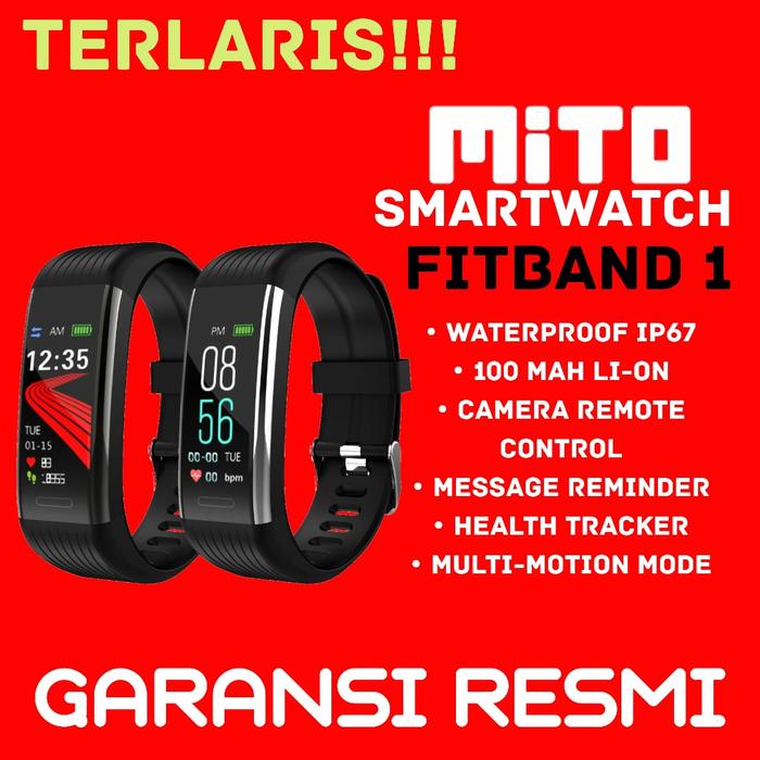 Jual Smartwatch Mito Fitband 1 Kota Surabaya Channel Com Tokopedia