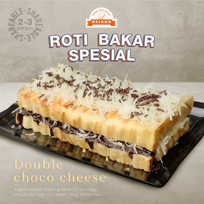 Gambar Roti Panggang Double Choco Cheese dari KeibarToGo undefined Tokopedia