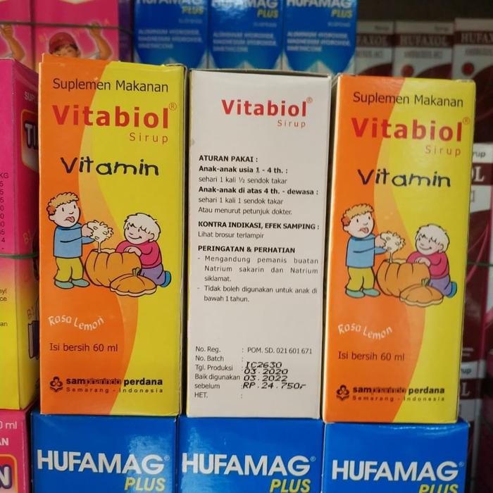 Jual Vitabiol Rasa Lemon Sirup 1botol 60ml Multivitamin Pertumbuhan Anak Mu Jakarta Timur siyah Sentosa Farma Tokopedia Jual Vitabiol Rasa Lemon Sirup 1botol 60ml Multivitamin Pertumbuhan Anak Mu Jakarta Timur siyah Sentosa Farma Tokopedia