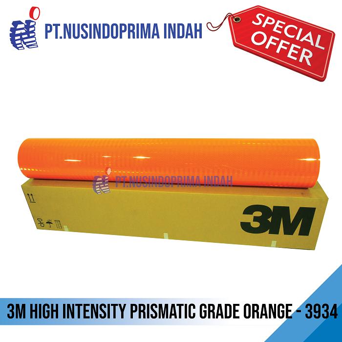 Gambar 3M- REFLECTIVE SHEETING HIGH INTENSITY PRISMATIC ( HIP ) ASTM D4956 - Orange dari nusindoprima indah undefined Tokopedia