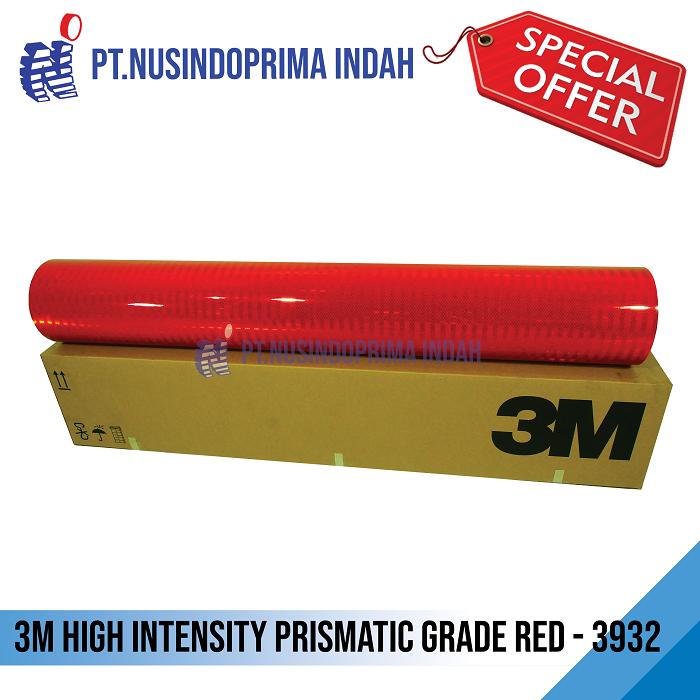 Gambar 3M- REFLECTIVE SHEETING HIGH INTENSITY PRISMATIC ( HIP ) ASTM D4956 - Merah dari nusindoprima indah undefined Tokopedia
