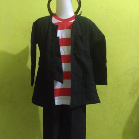 Gambar pakaian adat madura sate sakerah kostum sakera baju daerah dewasa - pakaian saja, S dari Love Babies n Kidz undefined Tokopedia