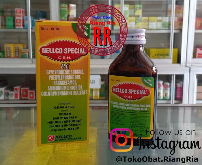 Gambar Nellco Spesial OBH 100ml - obat batuk pilek dari TO Riang Ria undefined Tokopedia