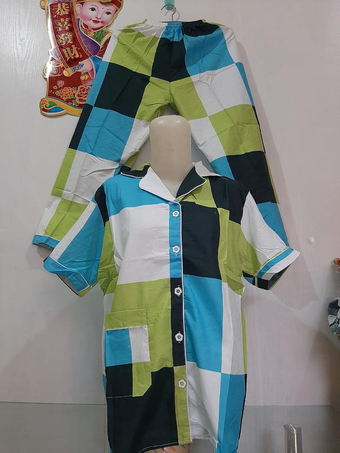 Gambar blinqshop baju tidur piyama PP MOTIF - CP KOTAK KOTAK dari BLINQ SHOP undefined Tokopedia