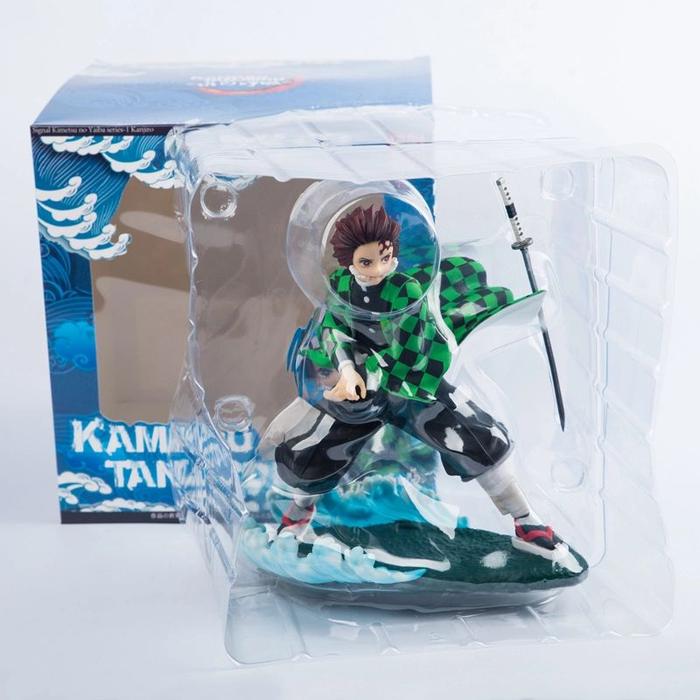 Gambar Tanjiro Nezuko Zenitsu Action Figure Kimetsu No Yaiba Demon - Biru dari RAJABALOK undefined Tokopedia