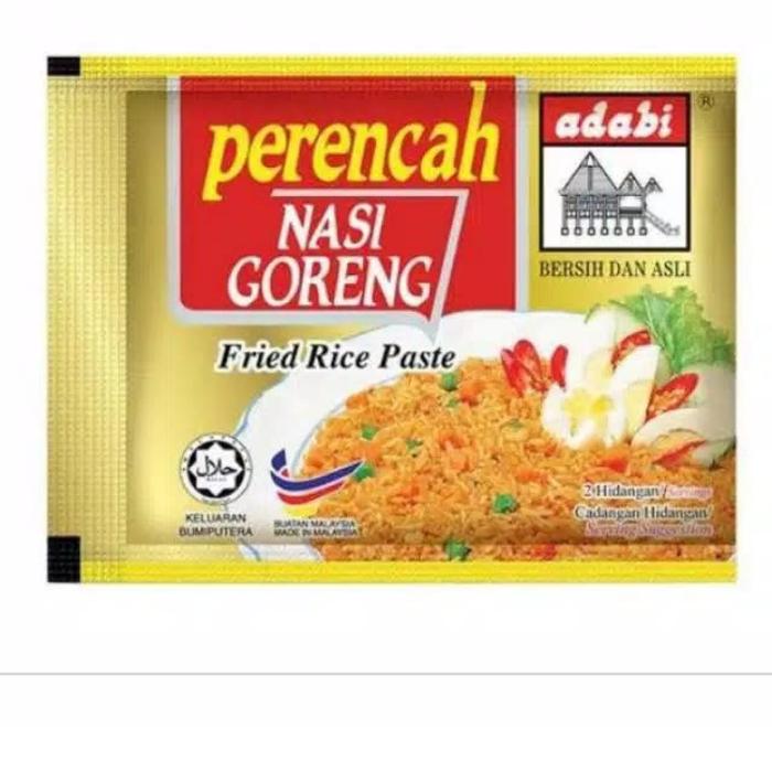 Gambar ADABI perencah nasi goreng sachet 30 gr dari terusanarbi undefined Tokopedia