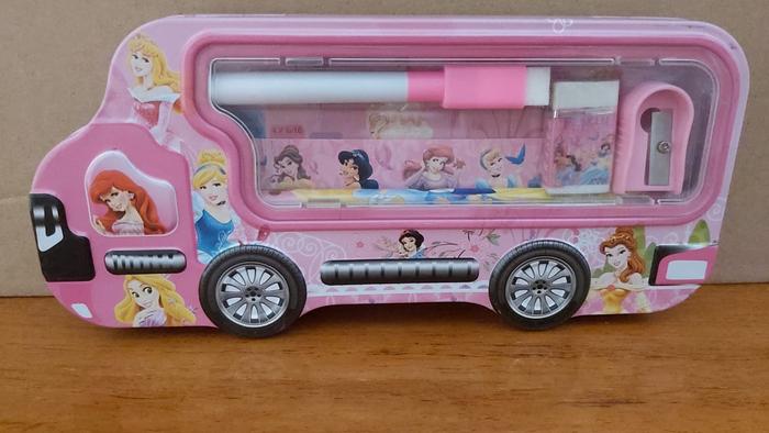 Gambar ALAT TULIS ANAK KOTAK PENSIL MOBIL MERMAID HASA dari Hasalian undefined Tokopedia