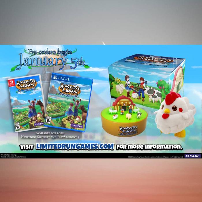 Nintendo Switch Harvest Moon One World Collector's Edition