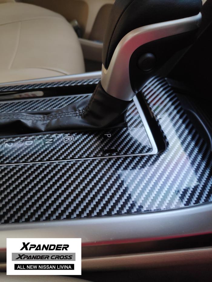 Gambar Cutting Sticker Panel Xpander Carbon -Transmisi Automatis - Black-Silver dari Syhicy Shop undefined Tokopedia