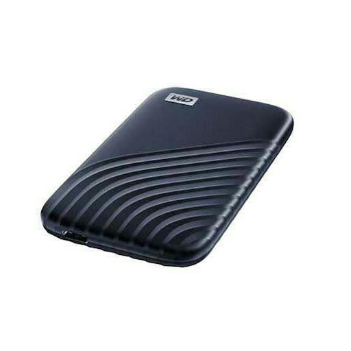 Gambar WD SSD My Passport 1TB External Portable up to 1050mb/s NVME TYPE C - Blue dari VENUS SHOP JAKARTA undefined Tokopedia