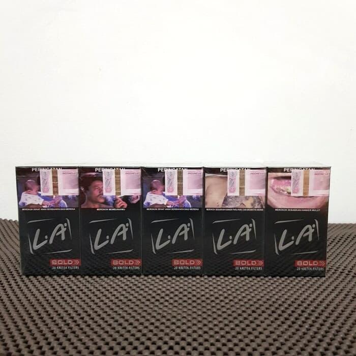 Jual Rokok LA Bold 20, 1 Slop isi 10 bungkus, 20 batang/ 20 Pcs 