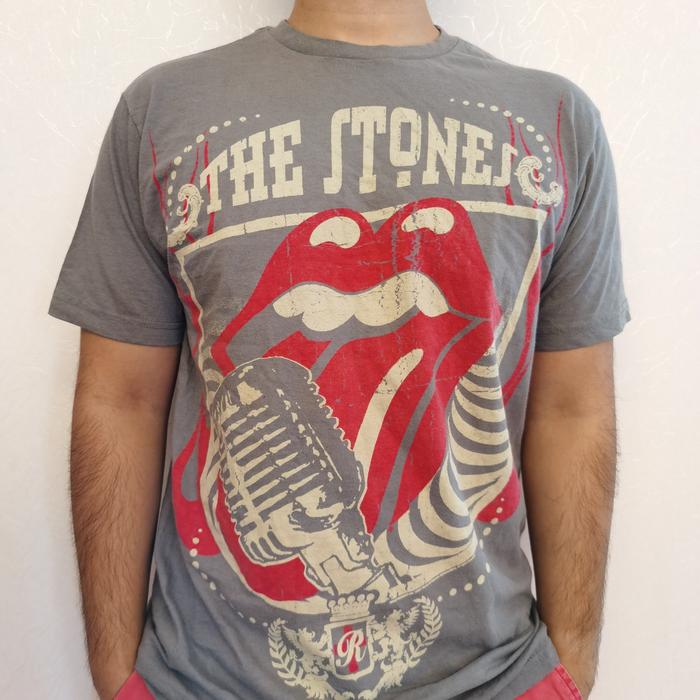 T-shirt Kaos The Rolling Stones Size M Vintage