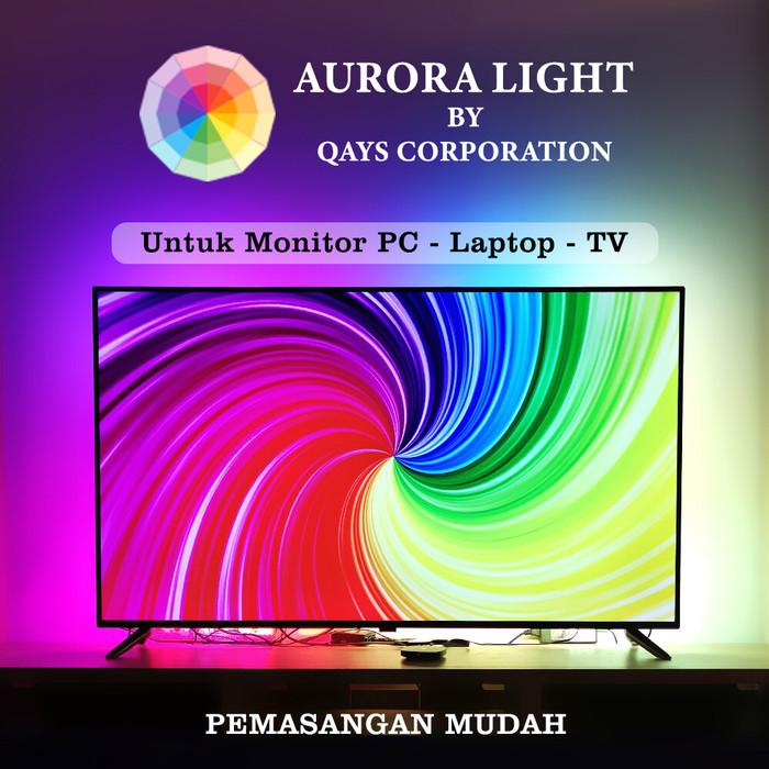 Gambar Ambient Light RGB Auto Sync for Android TV Smart TV LED TV PC Monitor - 20 Inch dari Qays Corporation undefined Tokopedia