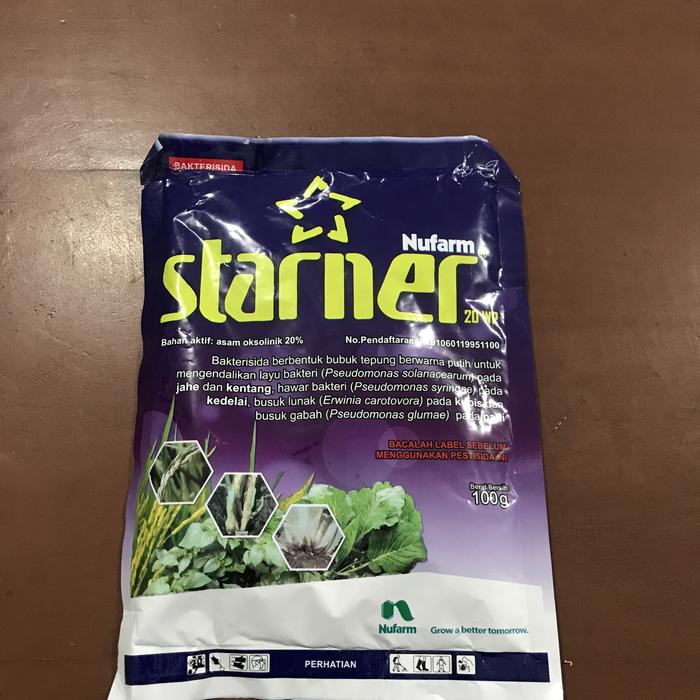 Gambar Starner Bakterisida Nufarm 20wp dari Srijaya Tani undefined Tokopedia