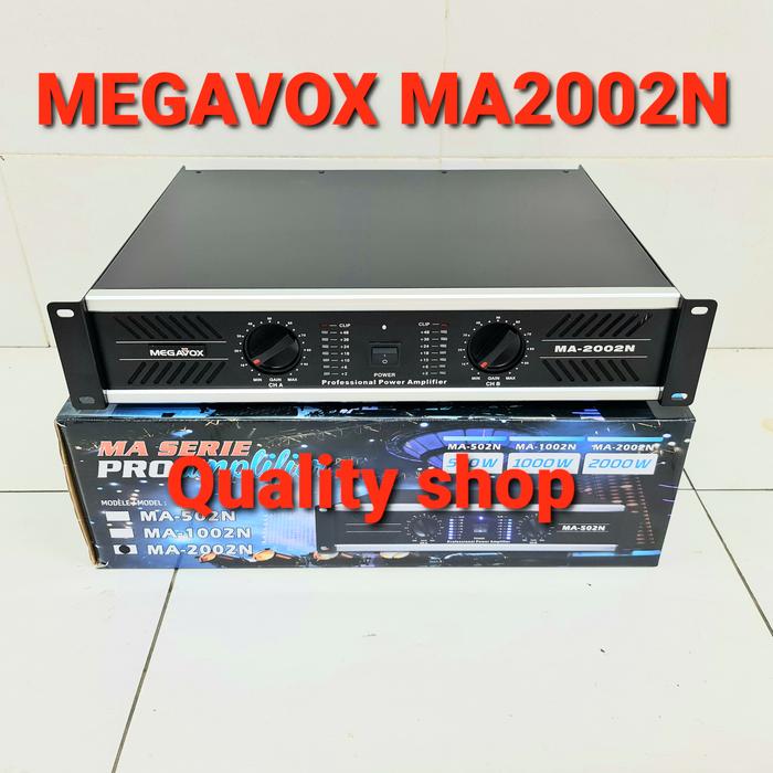power megavox ma-2002 DESIGNED IN USA 