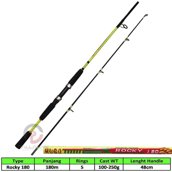 Gambar Joran Pancing Hugo Rocky 602 180 Japstyle dari pallagan shop undefined Tokopedia