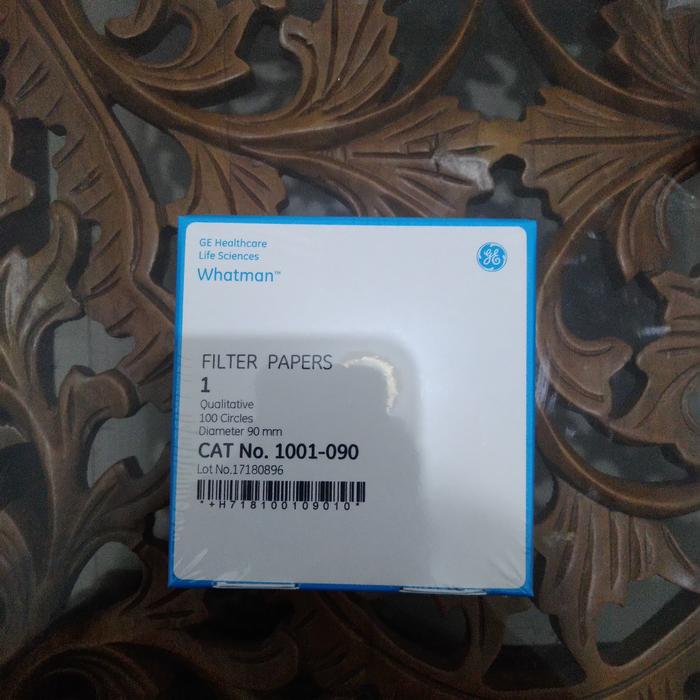 Gambar filter paper whatman kertas saring 90 mm 9 cm 1001-090 ecer dari Jaya Abadi Lab undefined Tokopedia