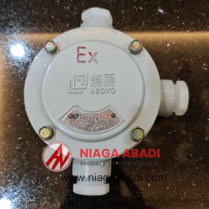 Jual Junction Round Box Tdus exproof Leovo 3/4 Inch 3 Hole Lubang 3 ...