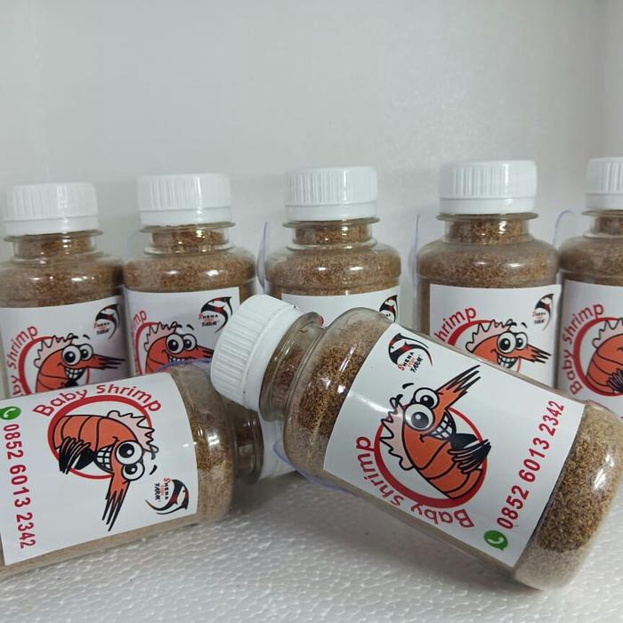 Gambar baby shrimp repack 50gr dari shena fish farm undefined Tokopedia