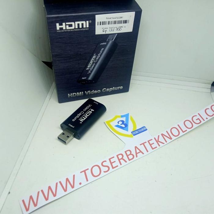 Gambar Video Capture HDMI USB Card Streaming Untuk PS4 Game Youtube Recording dari Toserba Teknologi store undefined Tokopedia