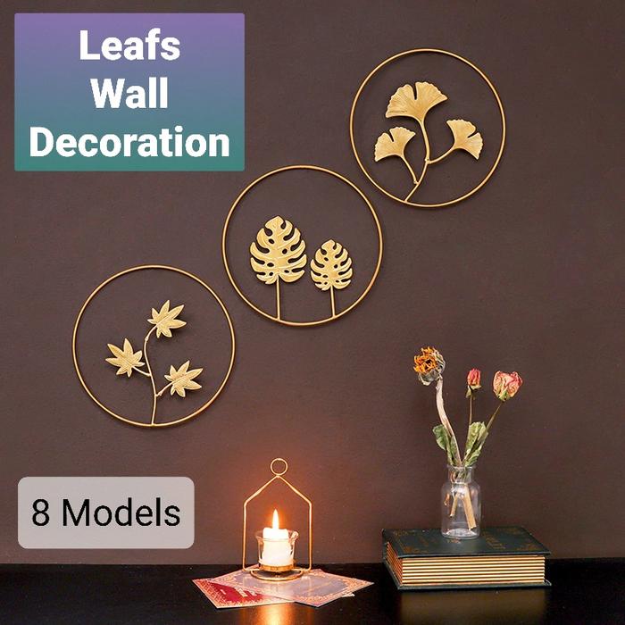 Gambar Hiasan Dinding Daun Hiasan Kamar Ruang Tamu Kantor Home Decor Leaf - 006 dari Ahoki undefined Tokopedia