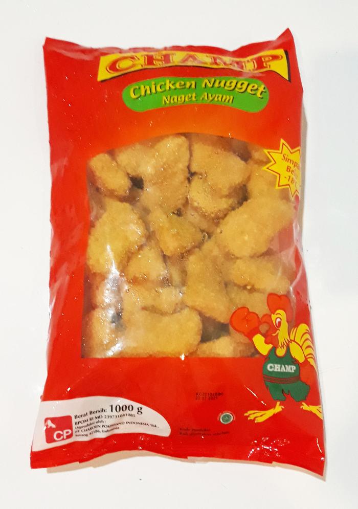 Gambar Champ Chicken Nugget Naget Ayam 1.000 gram / 1 kg dari Alanza frozen food undefined Tokopedia