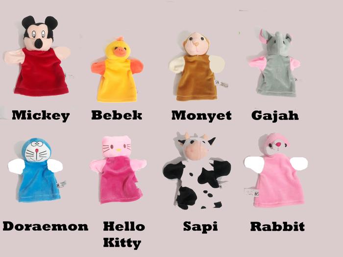 Gambar Boneka Tangan Karakter - Doraemon dari Wahana Toy Dastan undefined Tokopedia