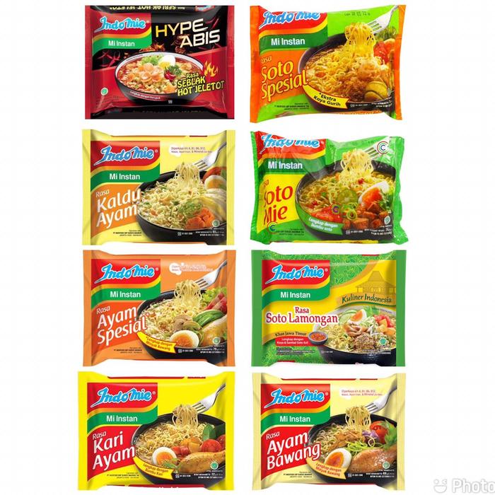 Gambar Indomie Mie Kuah ALL VARIAN - Hype Seblak Hot dari Sari Nadi Groceries undefined Tokopedia