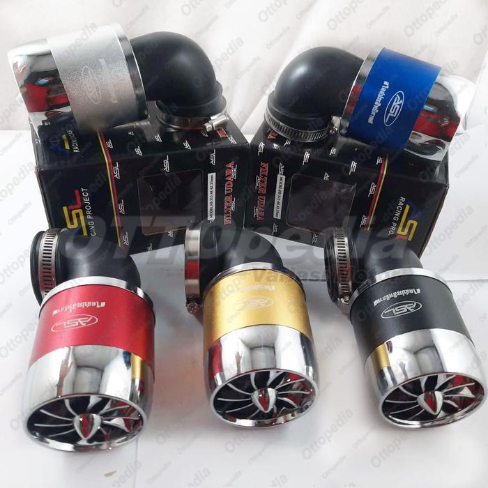 Gambar Filter Saringan Udara karbu Motor Variasi PE PWK 24 26 28 30 Universal - Silver dari OTTOPEDIA undefined Tokopedia