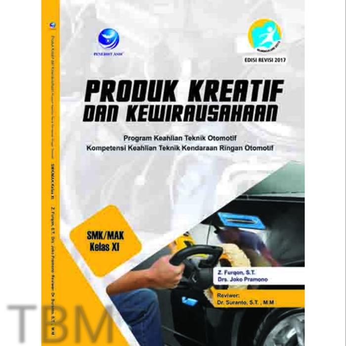 Jual Obral Buku Smk Produk Kreatif Kewirausahaan Kendaraan Ringan Xi Kota Bandung Tb Muzdahir Tokopedia