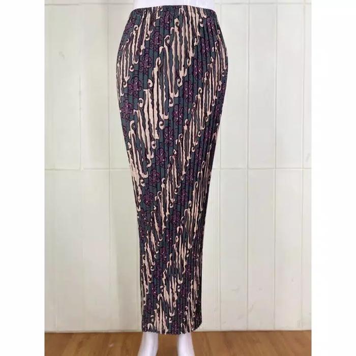 Gambar rok prisket batik parang pink dua dari renil kebaya undefined Tokopedia