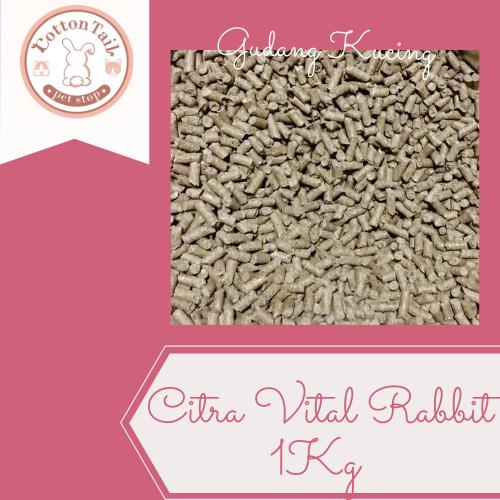 Gambar Citra Feed / Citrafedd Vital Rabbit Makanan Kelinci Repack 1 kg dari Gudang Kucing undefined Tokopedia