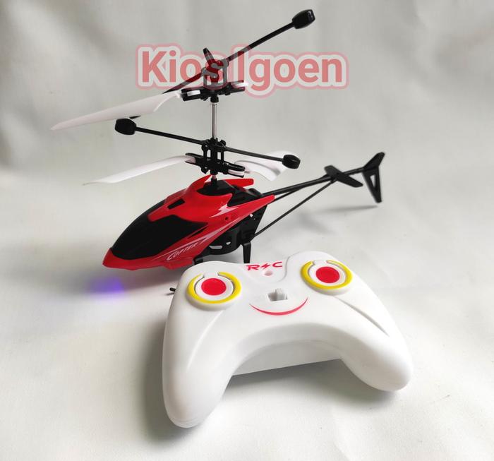 Gambar Helikopter Remot 2 CH - Helicopter Remote 2 CH - Merah dari kios igoen undefined Tokopedia