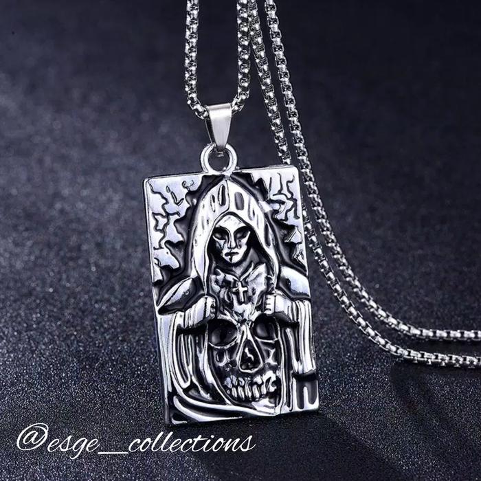 Gambar KALUNG PRIA SALIB KALUNG TITANIUM KALUNG BAJA TITANIUM KALUNG PANJANG - Model 10 dari esge electronics undefined Tokopedia