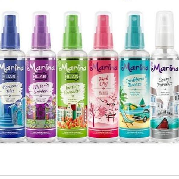 Gambar MARINA BODY MIST COLOGNE 100ML - Ungu dari ClipperloversNew undefined Tokopedia