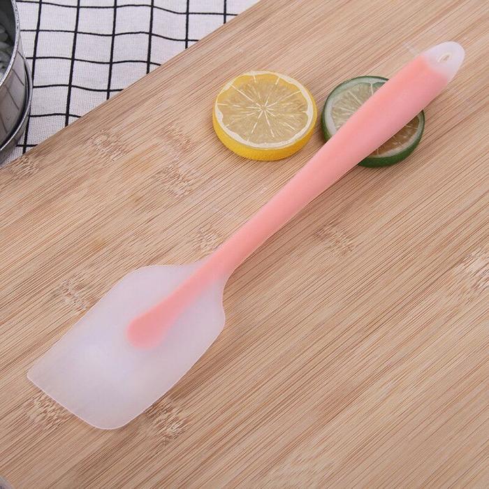 Gambar Spatula Silikon Food Grade Sendok Kue Baking Spatula Tahan Panas - Merah Muda dari Home Diaries 7 undefined Tokopedia