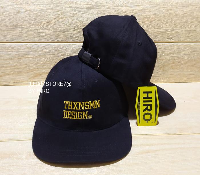 Gambar [COD]Topi Snapback Bordir THXNSMN DESIGH New Model/Topi Distro Keren - Hitam, All Size dari HIROCLOTING7 undefined Tokopedia