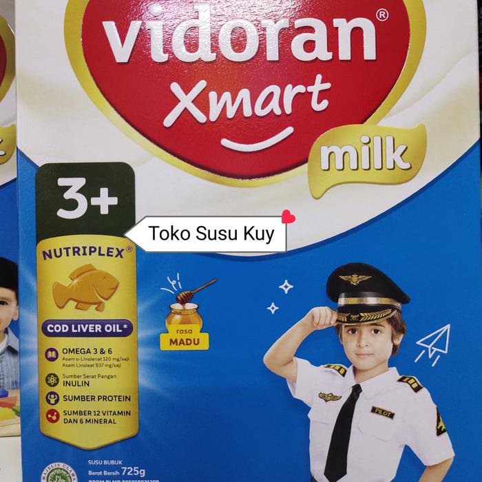 Gambar Vidoran Xmart 3 725gr / Susu Vidoran Smart usia 3 tahun - Madu dari Serenity Baby Shop undefined Tokopedia