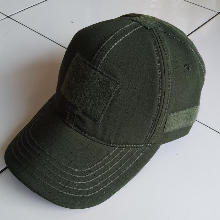 Gambar topi tactical ijo army - Hijau dari grosir topi polos dan custom undefined Tokopedia