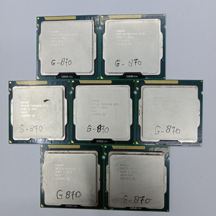 Jual PROCESOR INTEL G870 SOKET 1155 Kota Administrasi Jakarta