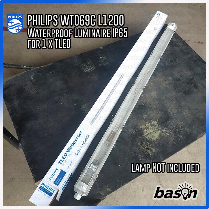 Gambar PHILIPS WT069C SE L1200 GM - Waterproof IP65 for TLED - tanpa lampu - 1 Lampu dari Bason undefined Tokopedia