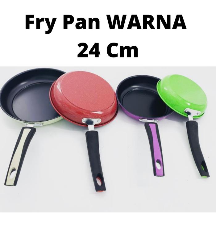Gambar Frypan Teflon Warna 24 cm anti lengket - Ekstra Dus dari Cellis Houseware undefined Tokopedia